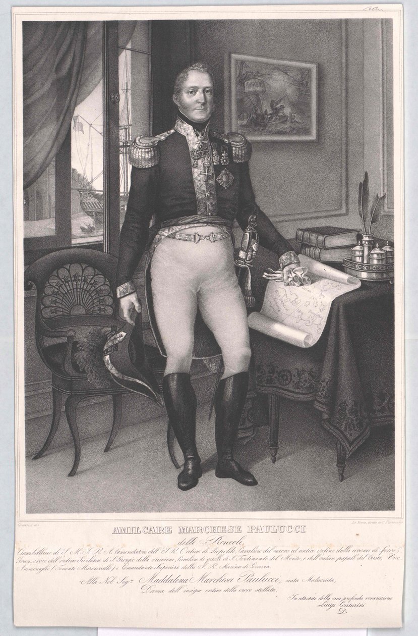 Amilcare Marchese Paulucci delle Roncole von Artist Unknown