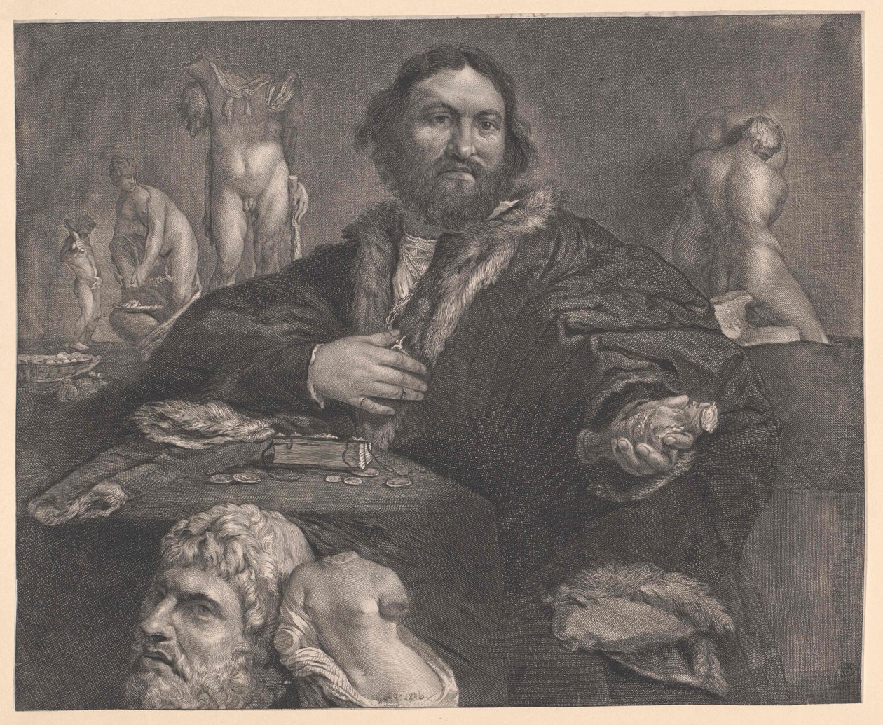 Andrea Odoni von Artist Unknown