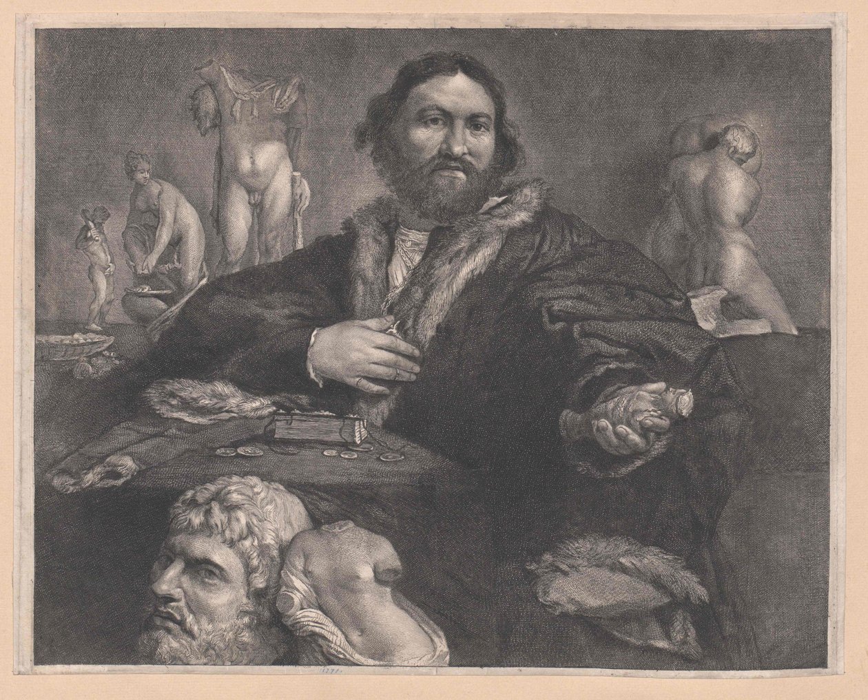 Andrea Odoni von Artist Unknown