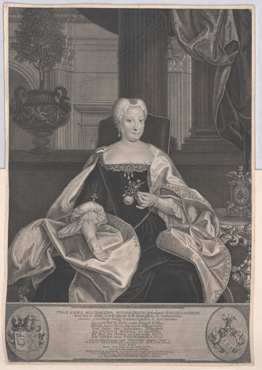 Anna Magdalene Engelland von Artist Unknown