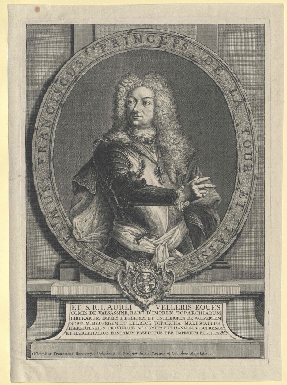 Anselm Franz Graf Thurn und Taxis von Artist Unknown
