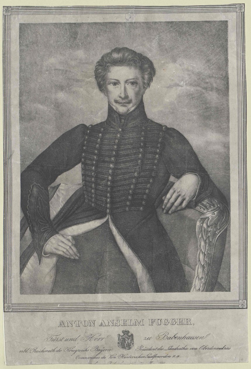 Anton Anselm Graf Fugger-Babenhausen von Artist Unknown