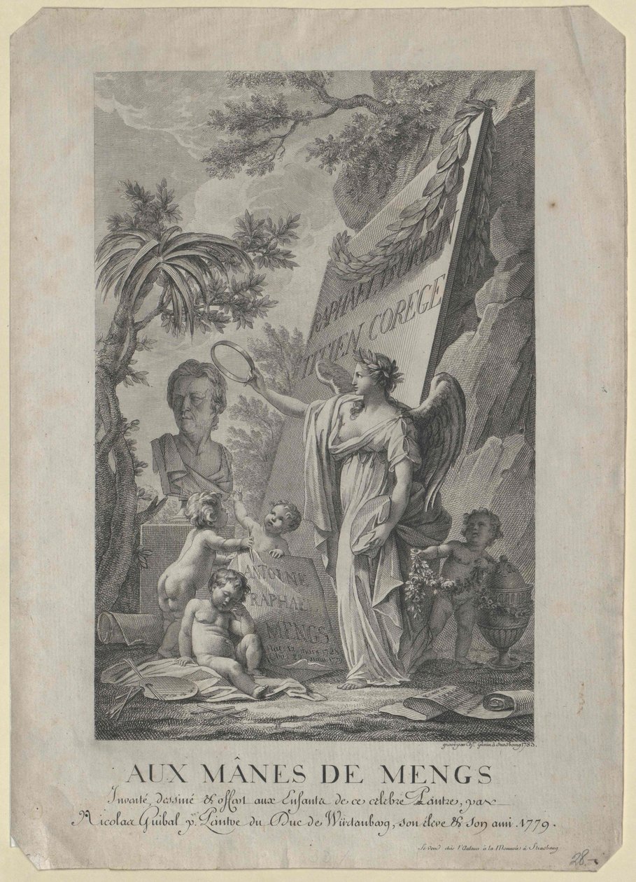 Anton Raphael Mengs von Artist Unknown