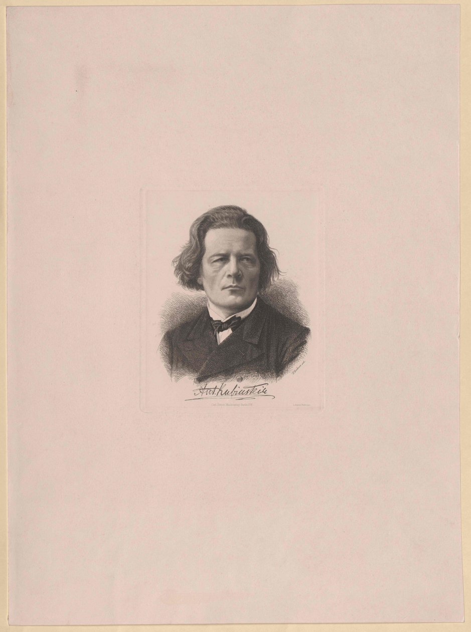 Anton Rubinstein von Artist Unknown