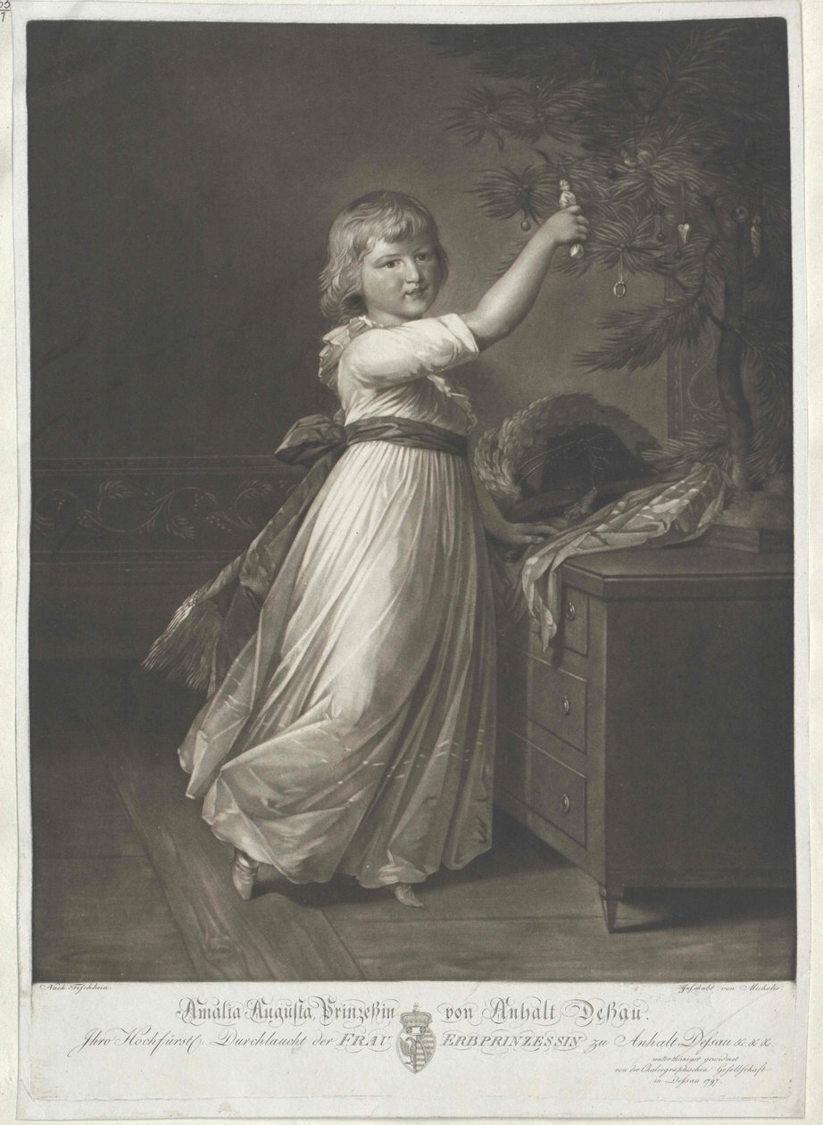 Auguste Prinzessin Anhalt-Dessau von Artist Unknown