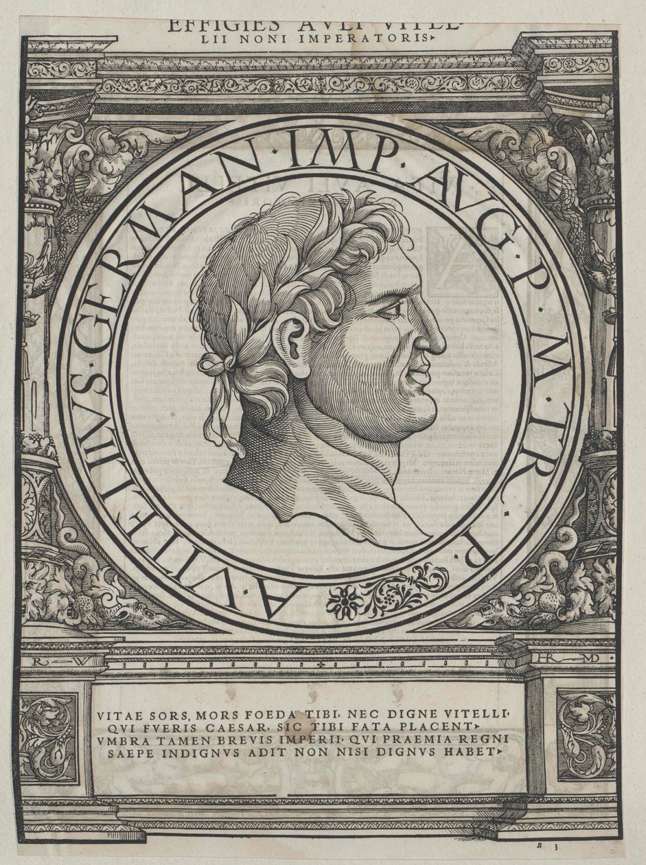 Aulus Vitellius von Artist Unknown