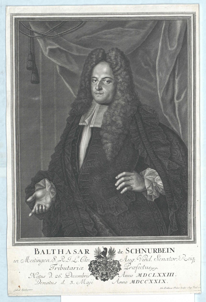 Balthazar Schnurbein von und zu Meitingen von Artist Unknown