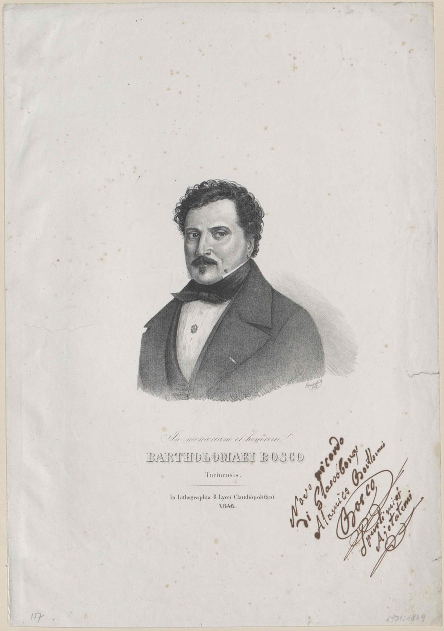 Bartolommeo Bosco von Artist Unknown