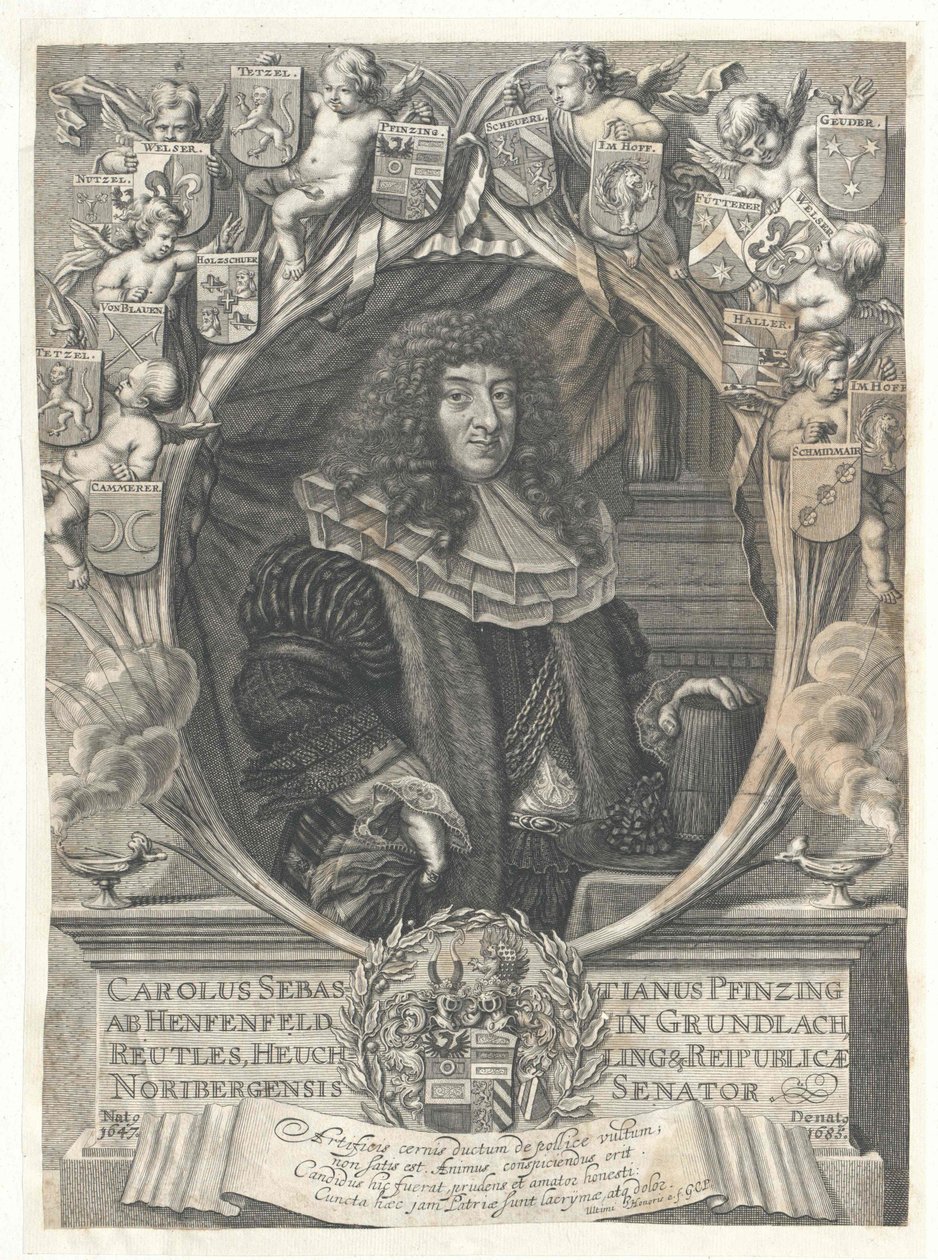 Carl Sebastian Pfinzing von Henfenfeld von Artist Unknown