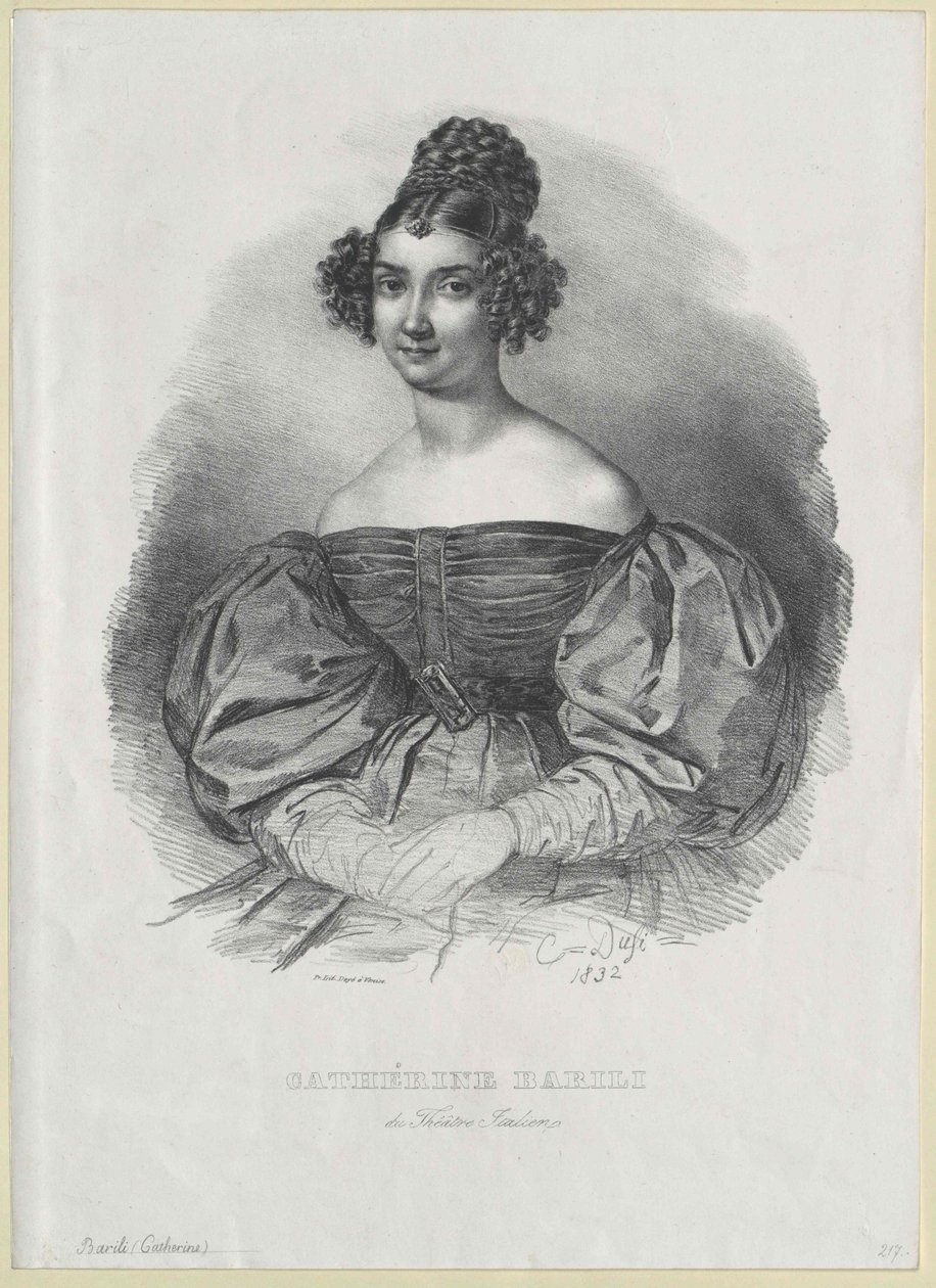 Caterina Barili von Artist Unknown