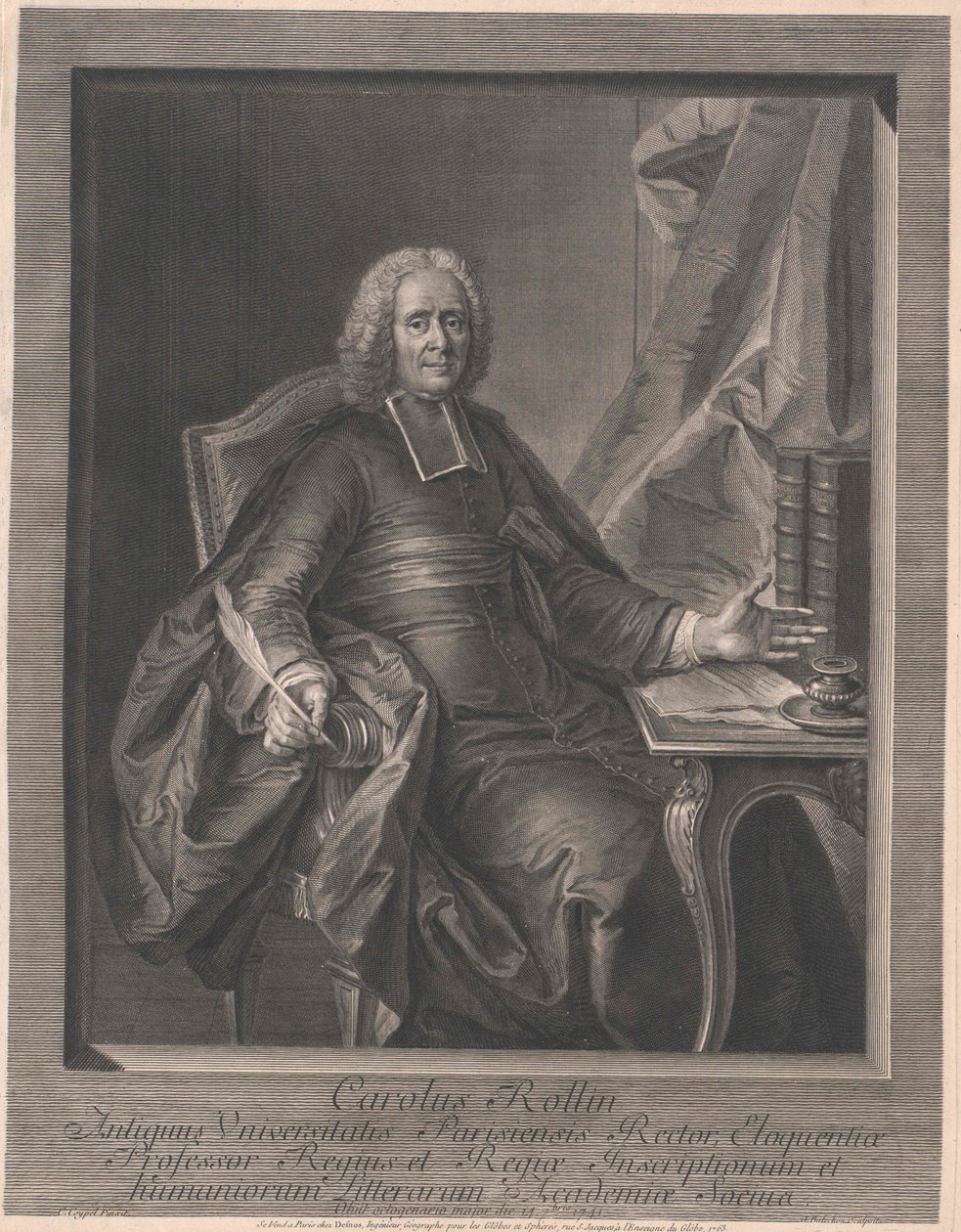 Charles Rollin von Artist Unknown