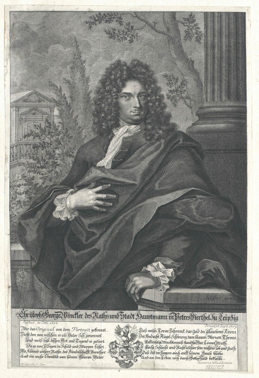 Christoph Georg Winckler von Artist Unknown