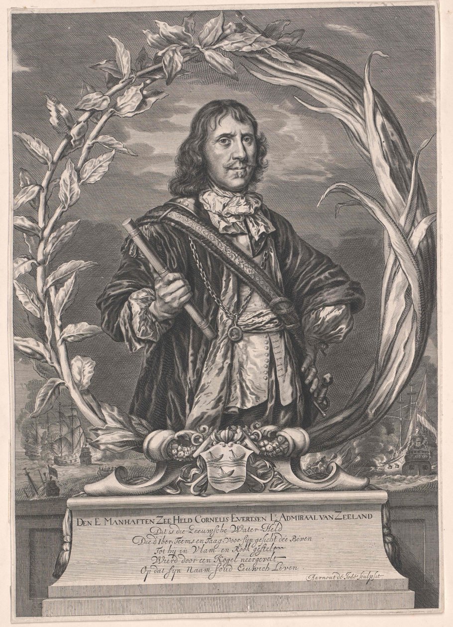 Cornelis d. Ae Evertsen von Artist Unknown