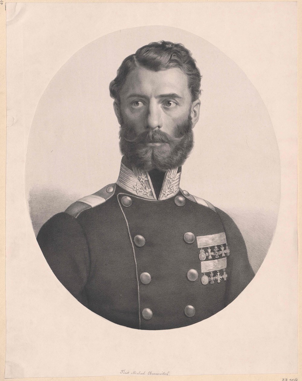 Graf von Serbien Michael Obrenovich von Artist Unknown