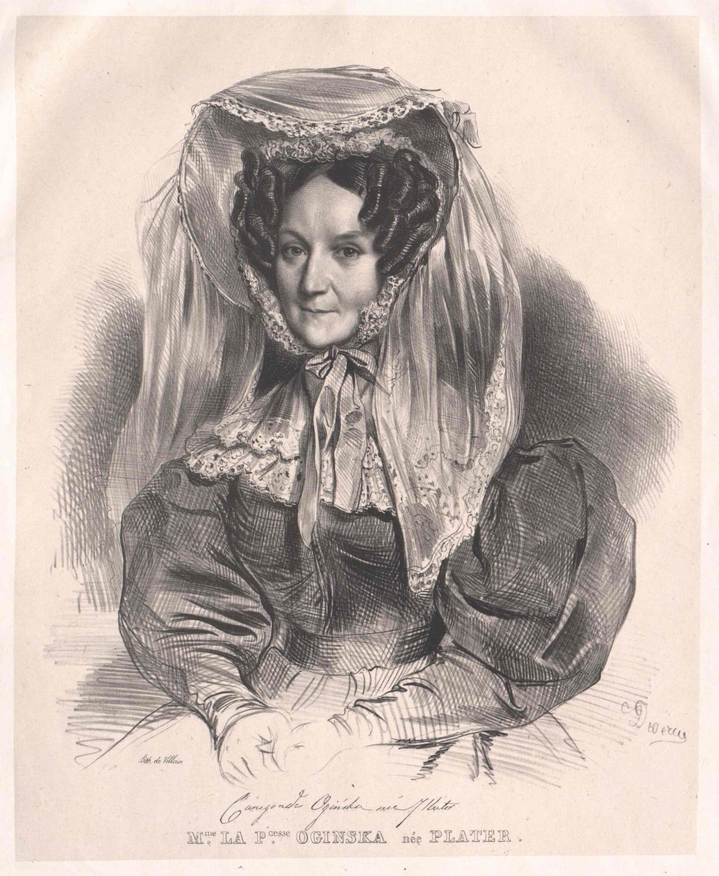 Kunigunde Gräfin von Plater von Artist Unknown