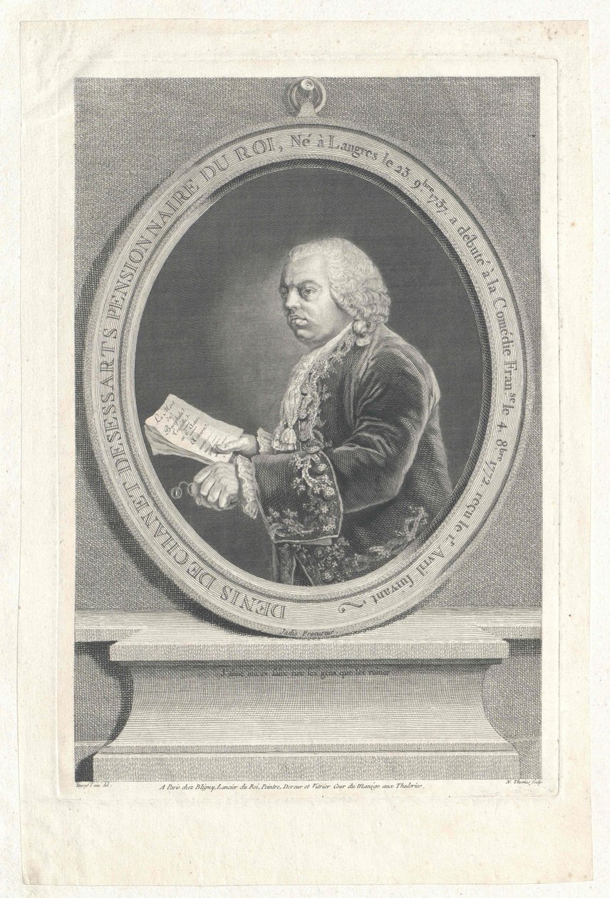 Denis Desessarts von Artist Unknown