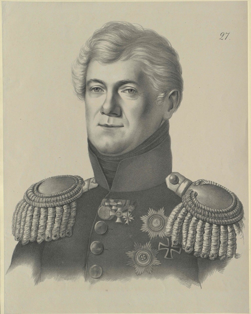 Dimitrij Vladimirovich Graf Galitzin von Artist Unknown