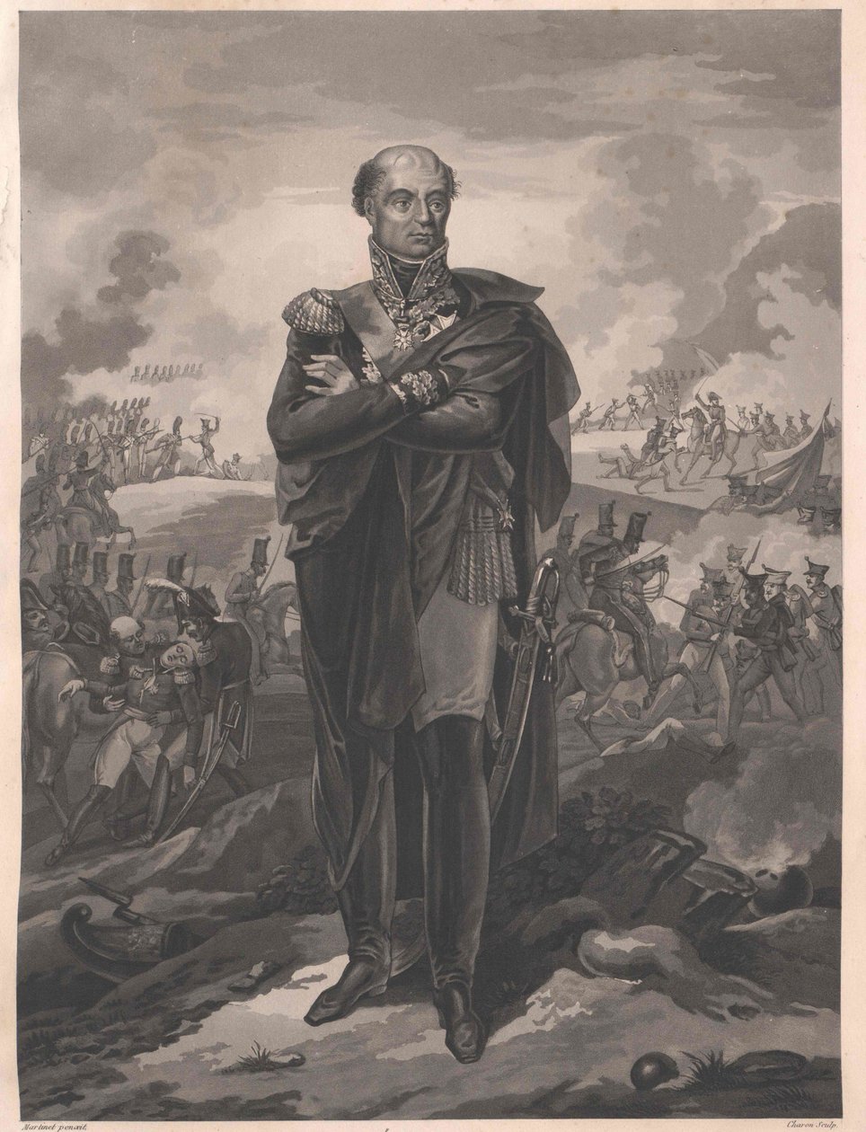 Dominique Catherine Marquis de Perignon von Artist Unknown