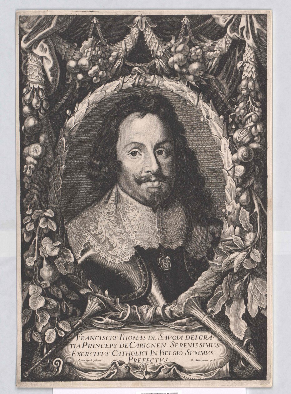 Herzog von Savoyen Carignan Franz Thomas von Artist Unknown