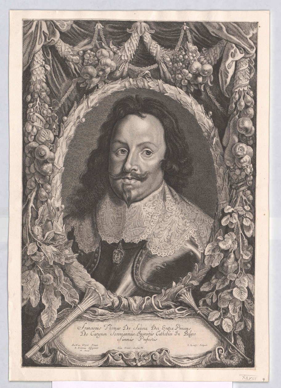 Herzog von Savoyen Carignan Franz Thomas von Artist Unknown