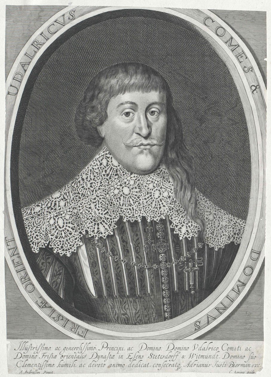 Ulrich II., Graf von Ostfriesland von Artist Unknown