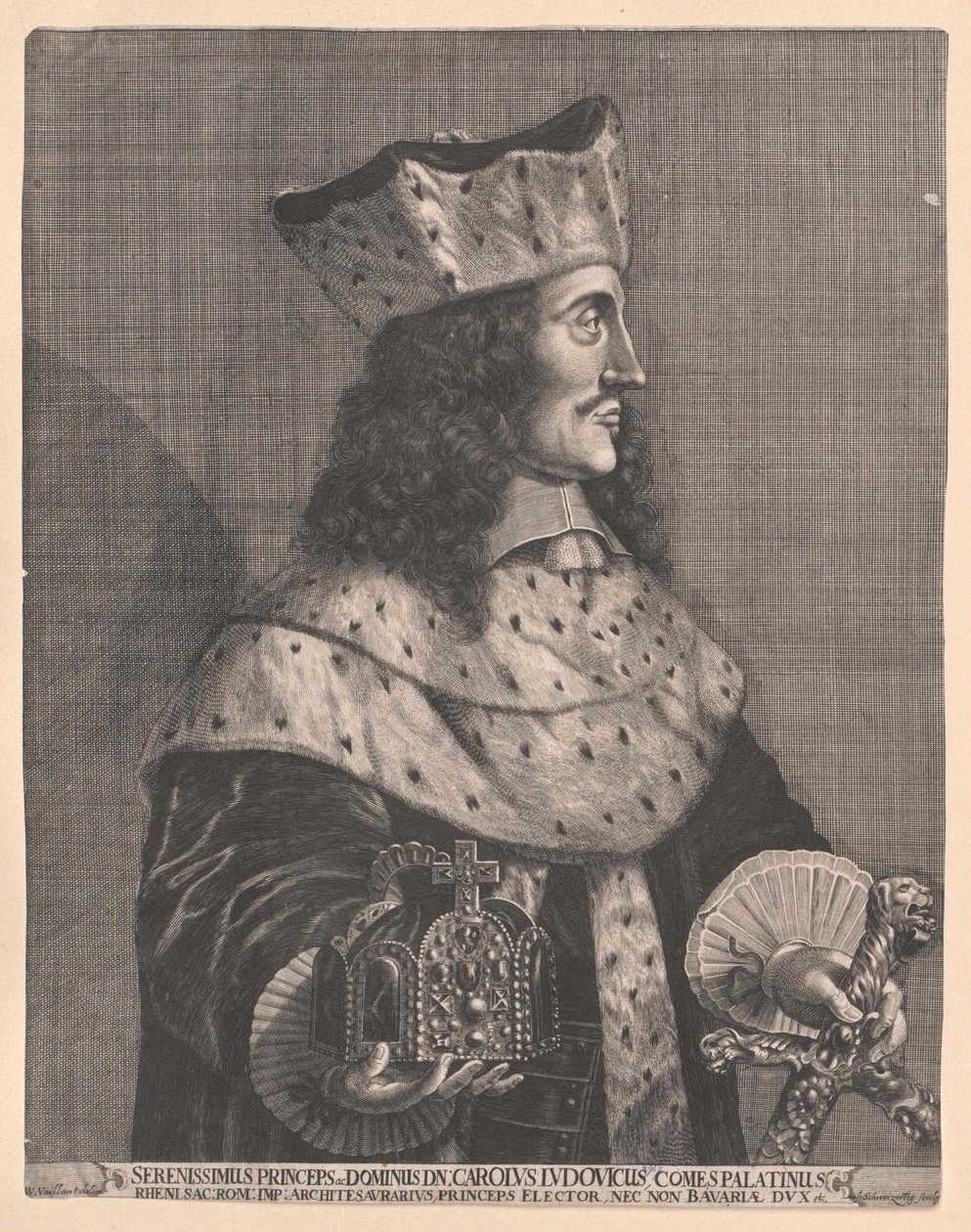 Kurfürst Karl I. Ludwig von der Pfalz von Artist Unknown