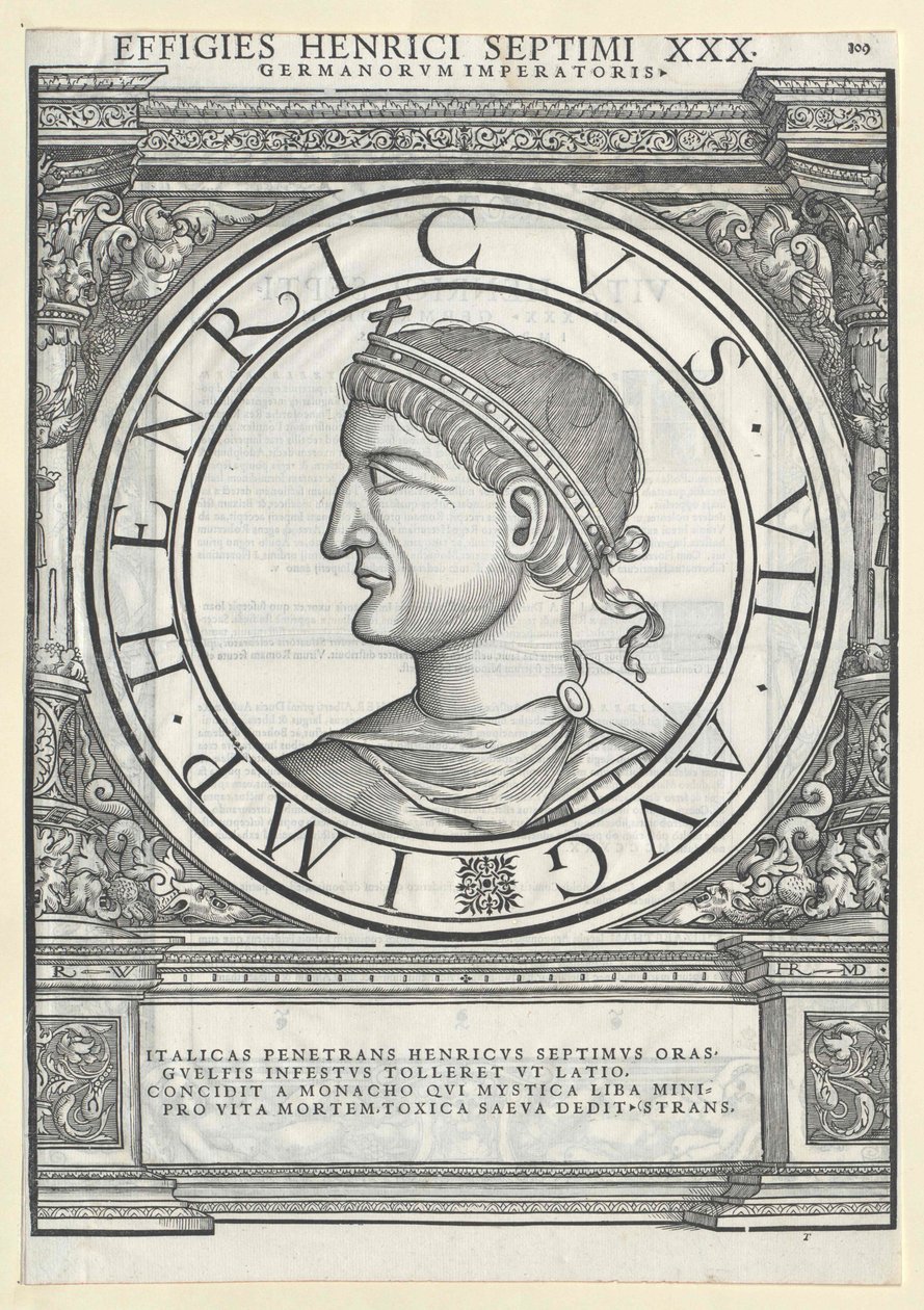Kaiser Heinrich VII. von Artist Unknown