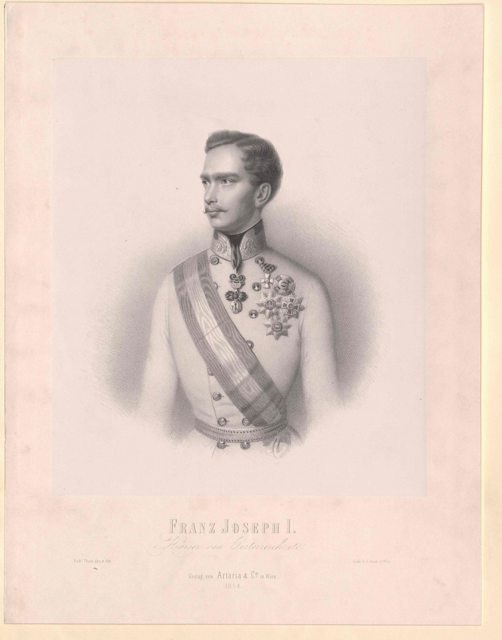 Kaiser von Österreich Franz Joseph I. von Artist Unknown