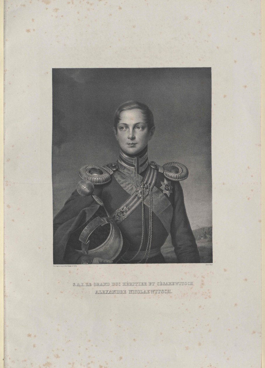 Kaiser von Russland Alexander II von Artist Unknown