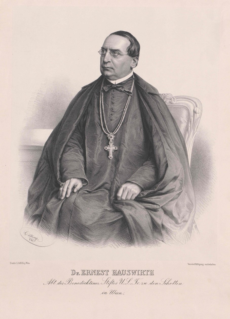 Ernest Gabriel Hauswirth von Artist Unknown