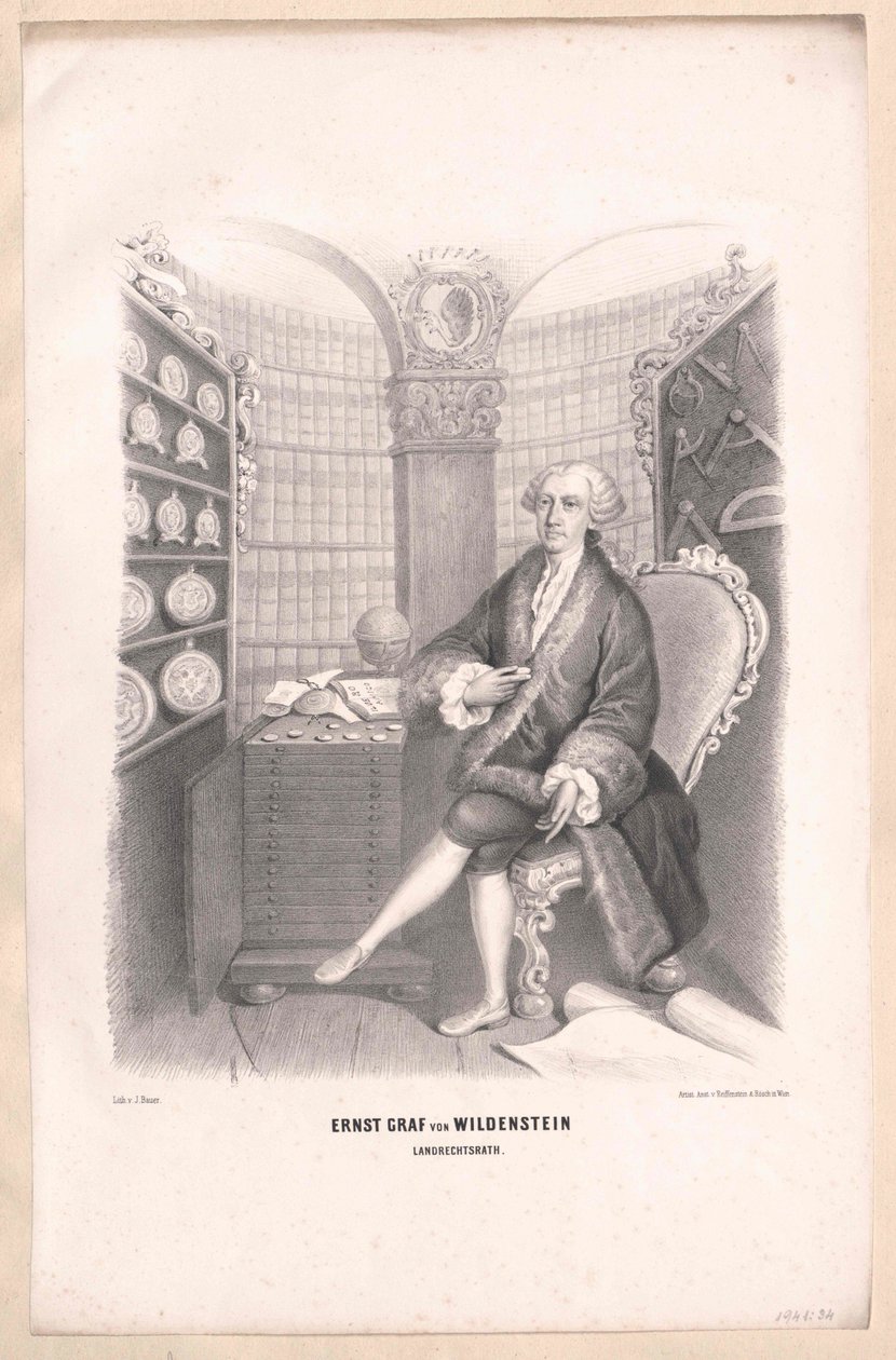 Ernst Heinrich Graf von Wildenstein von Artist Unknown