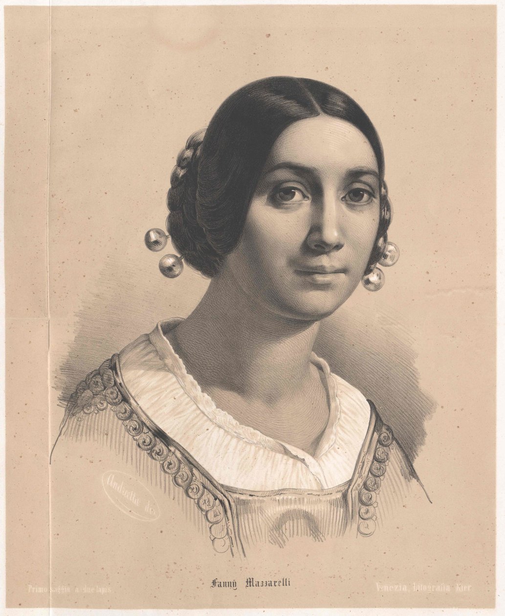 Fanny Mazzarelli von Artist Unknown