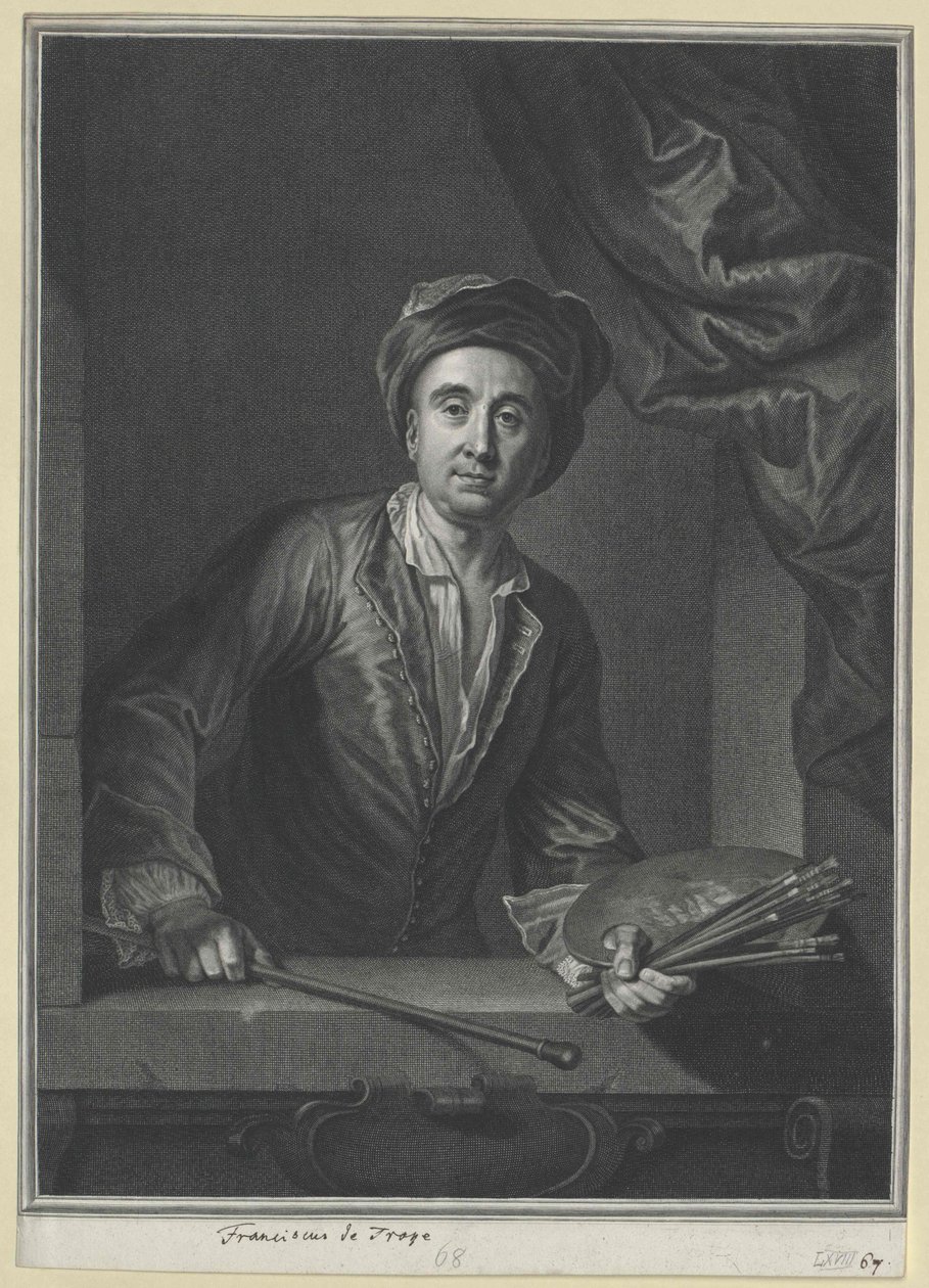 François de Troy von Artist Unknown