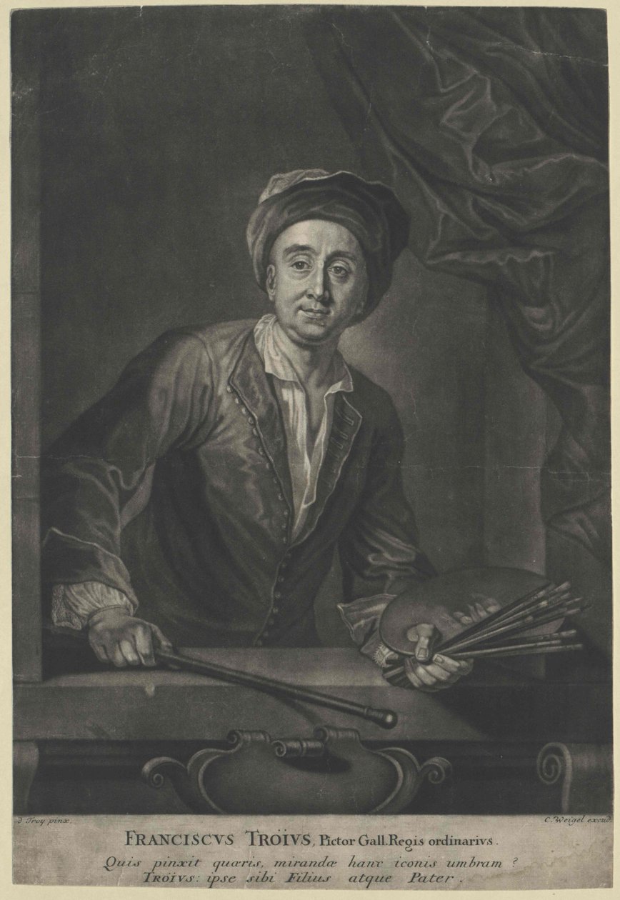 François de Troy von Artist Unknown