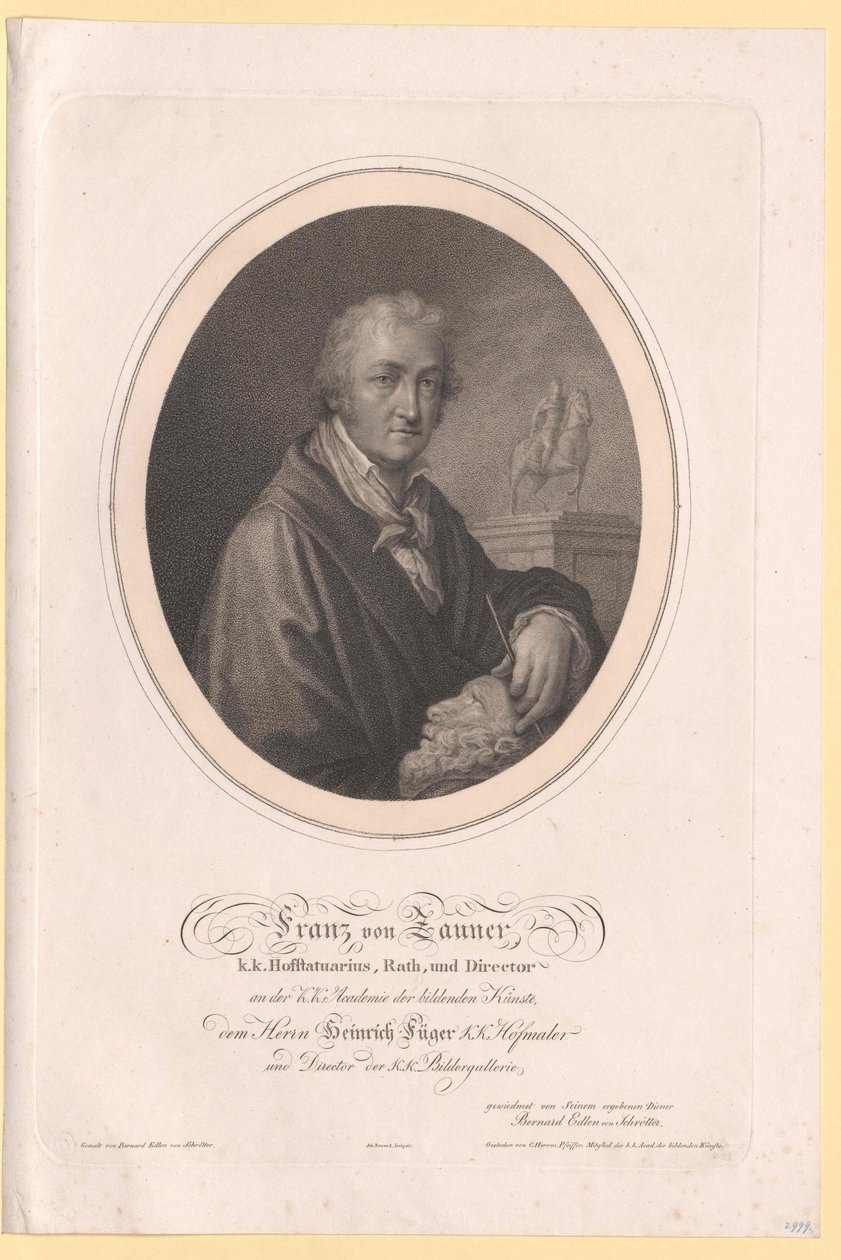 Franz Anton von Zauner von Artist Unknown
