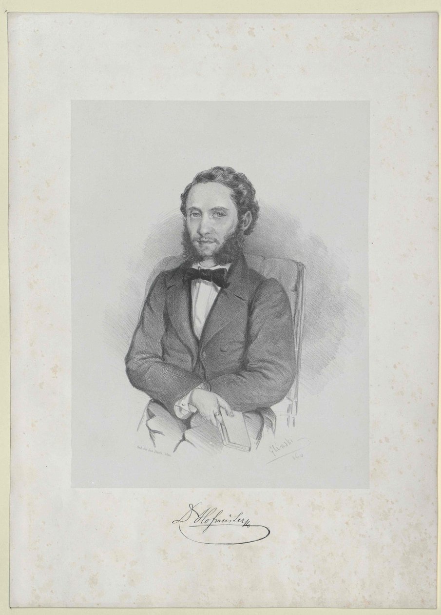 Franz Hofmeister von Artist Unknown