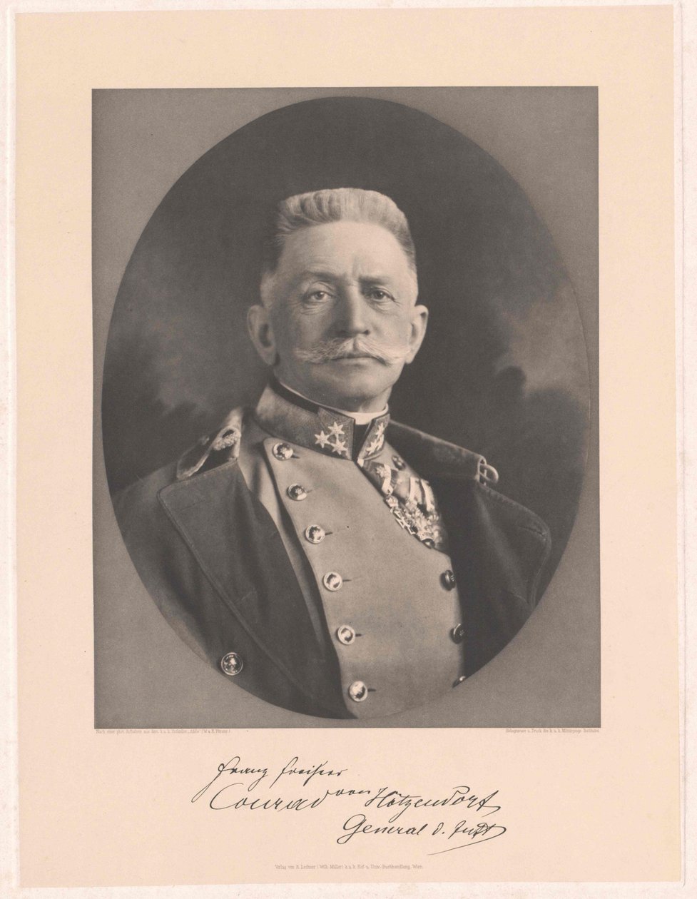 Franz Graf Conrad von Hötzendorf von Artist Unknown