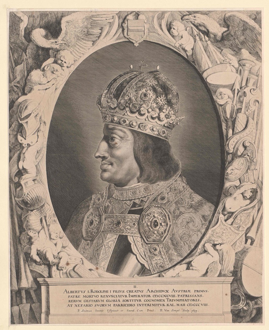 Deutscher König Albert I von Artist Unknown