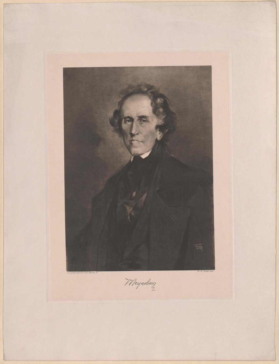 Giacomo Meyerbeer von Artist Unknown