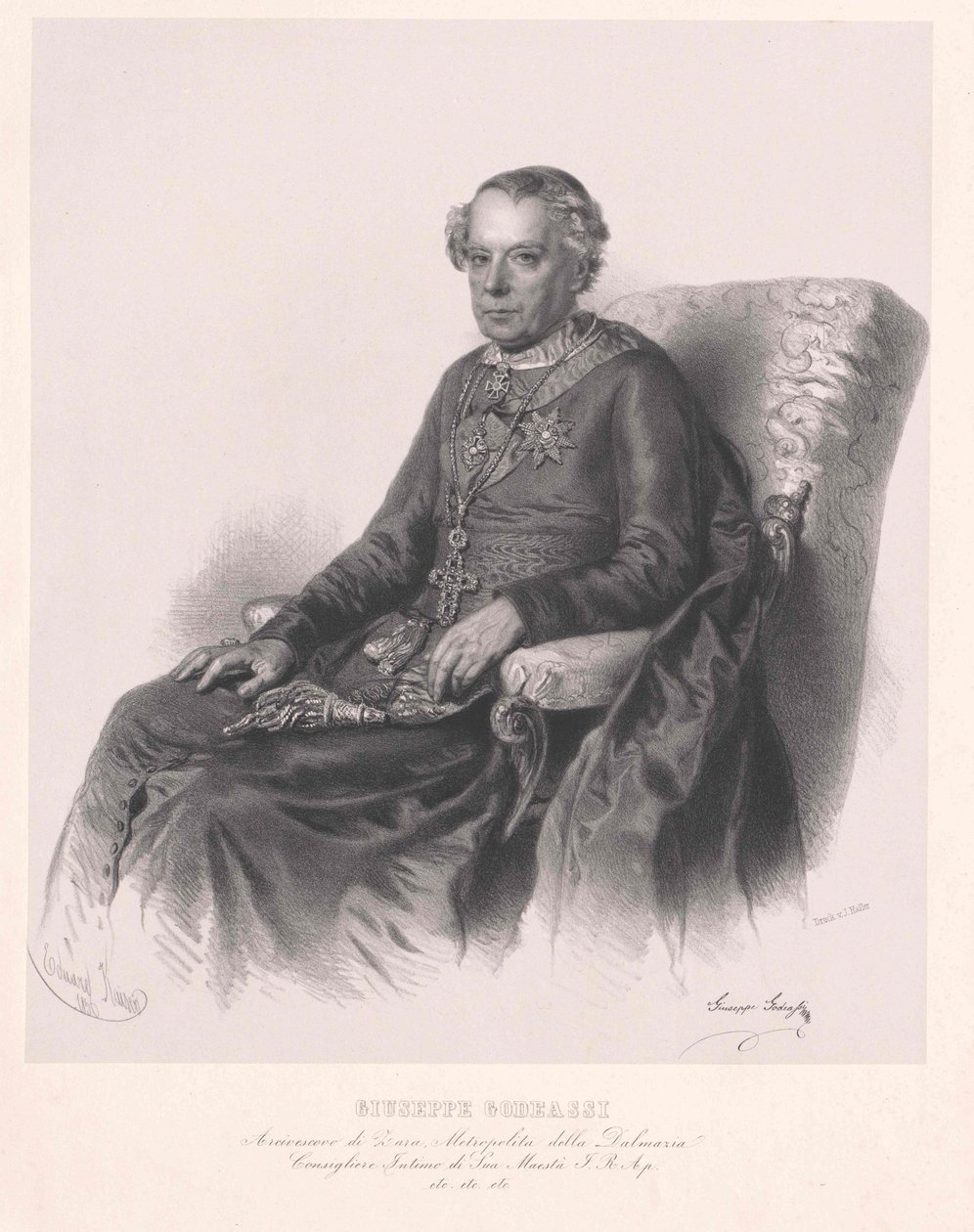 Giuseppe Godeassi von Artist Unknown