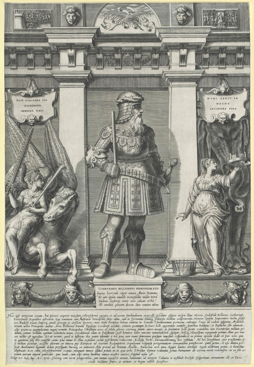 Gottfried von Bouillon von Artist Unknown