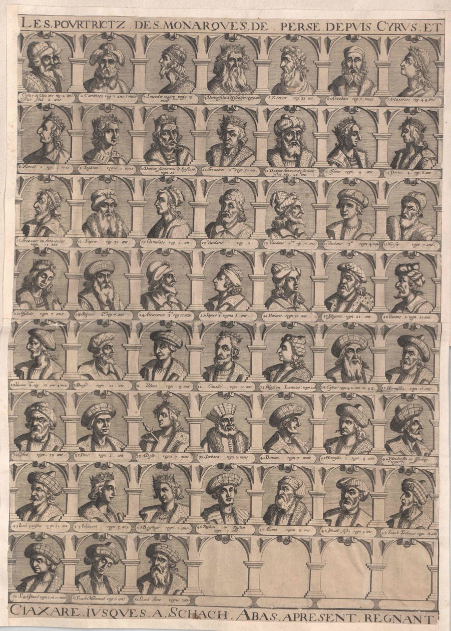 Großkönig von Persien Kyros der Ältere von Artist Unknown