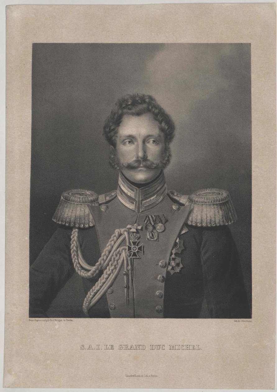 Großfürst von Russland Michael von Artist Unknown