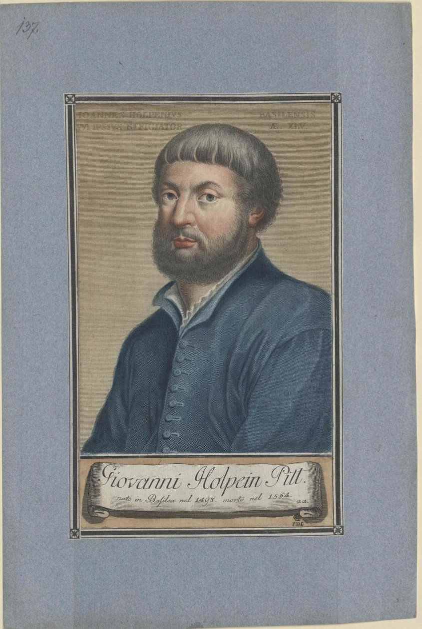 Hans Holbein von Artist Unknown