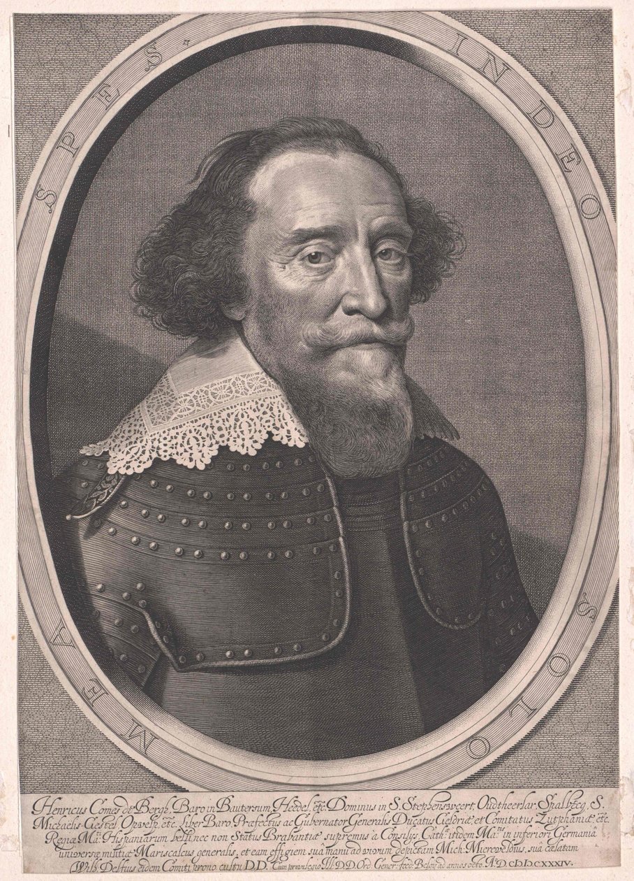 Heinrich Graf von dem Bergh von Artist Unknown
