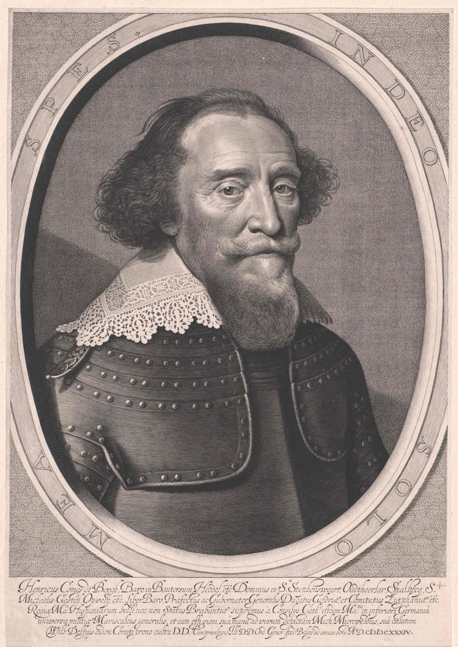 Heinrich Graf von dem Bergh von Artist Unknown