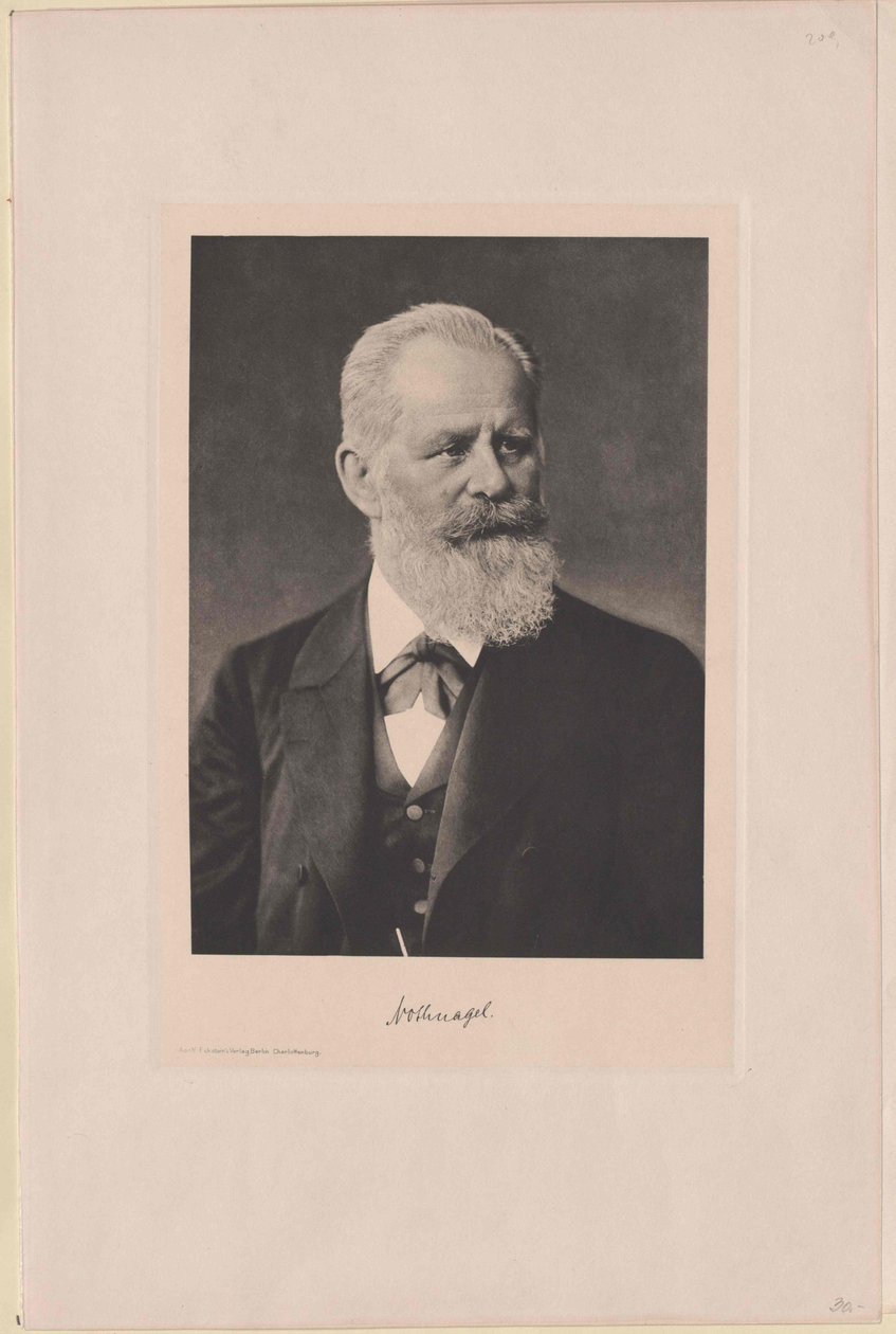Hermann Nothnagel von Artist Unknown