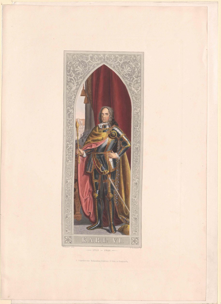 Heiliger Römischer Kaiser Karl VI. von Artist Unknown