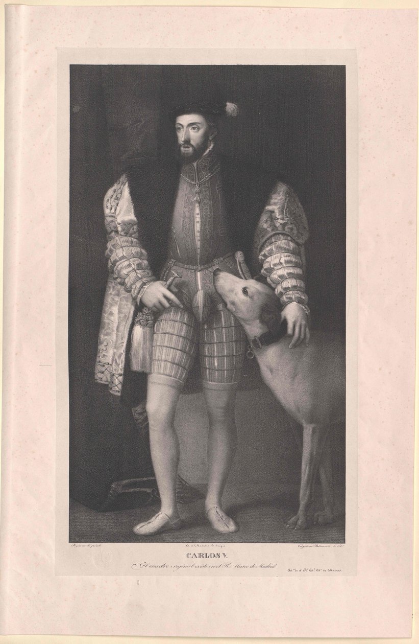 Heiliger Römischer Kaiser Karl V. von Artist Unknown