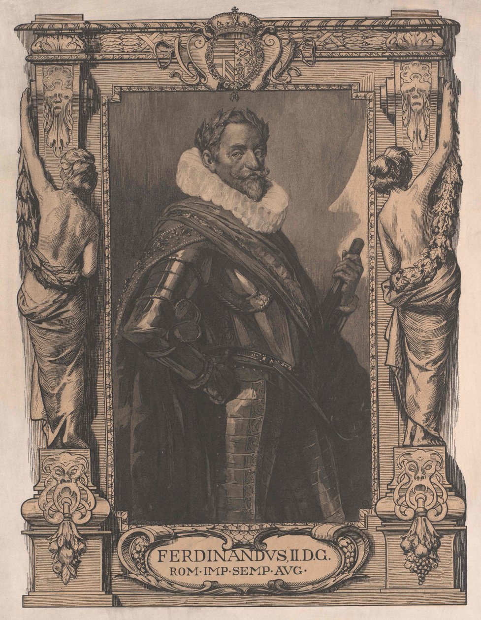 Heiliger Römischer Kaiser Ferdinand II. von Artist Unknown